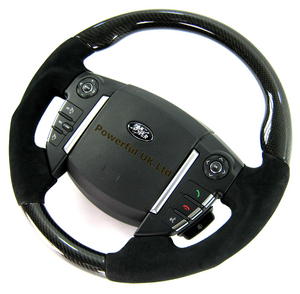 Range Rover Sport 2010 Steering Wheel- Carbon - Large Grip - Alcantara - No Heat Preview
